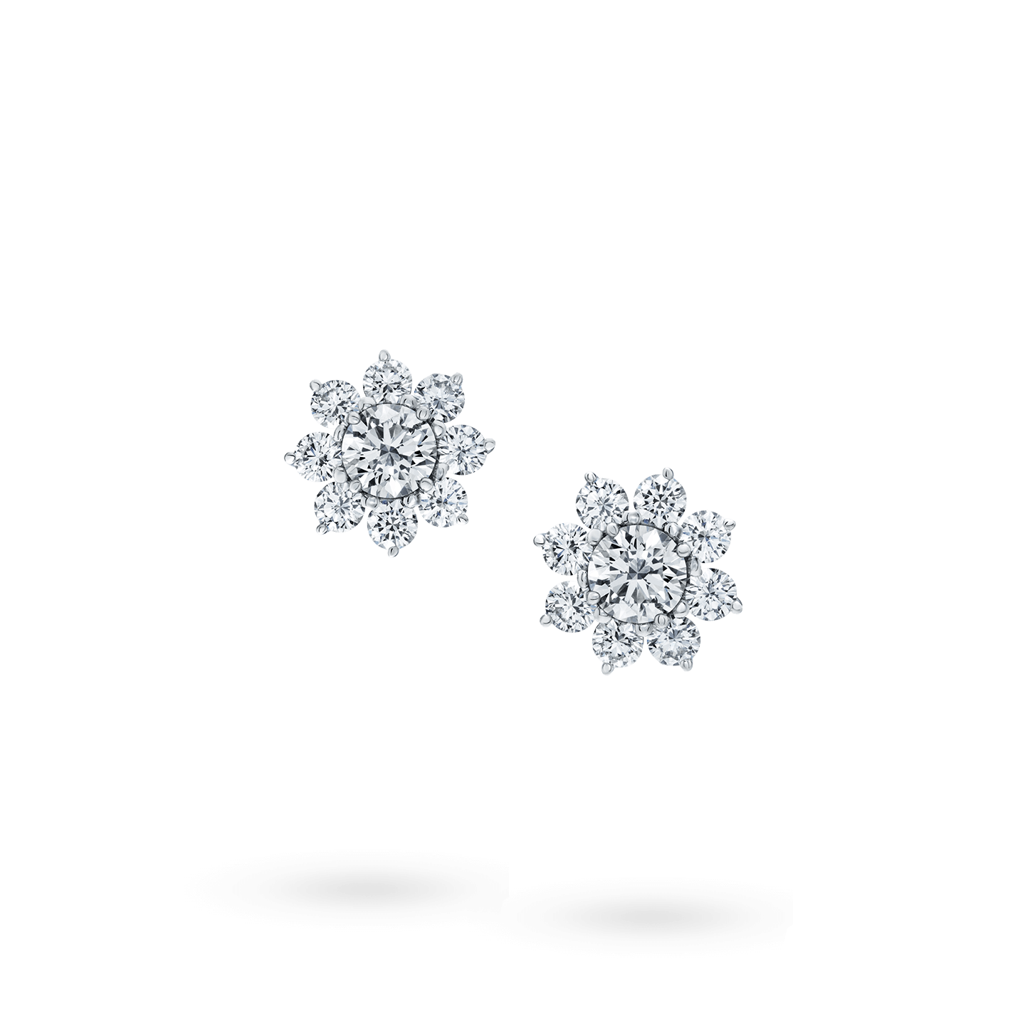 Front view of the Sunflower Petite Stud Earrings